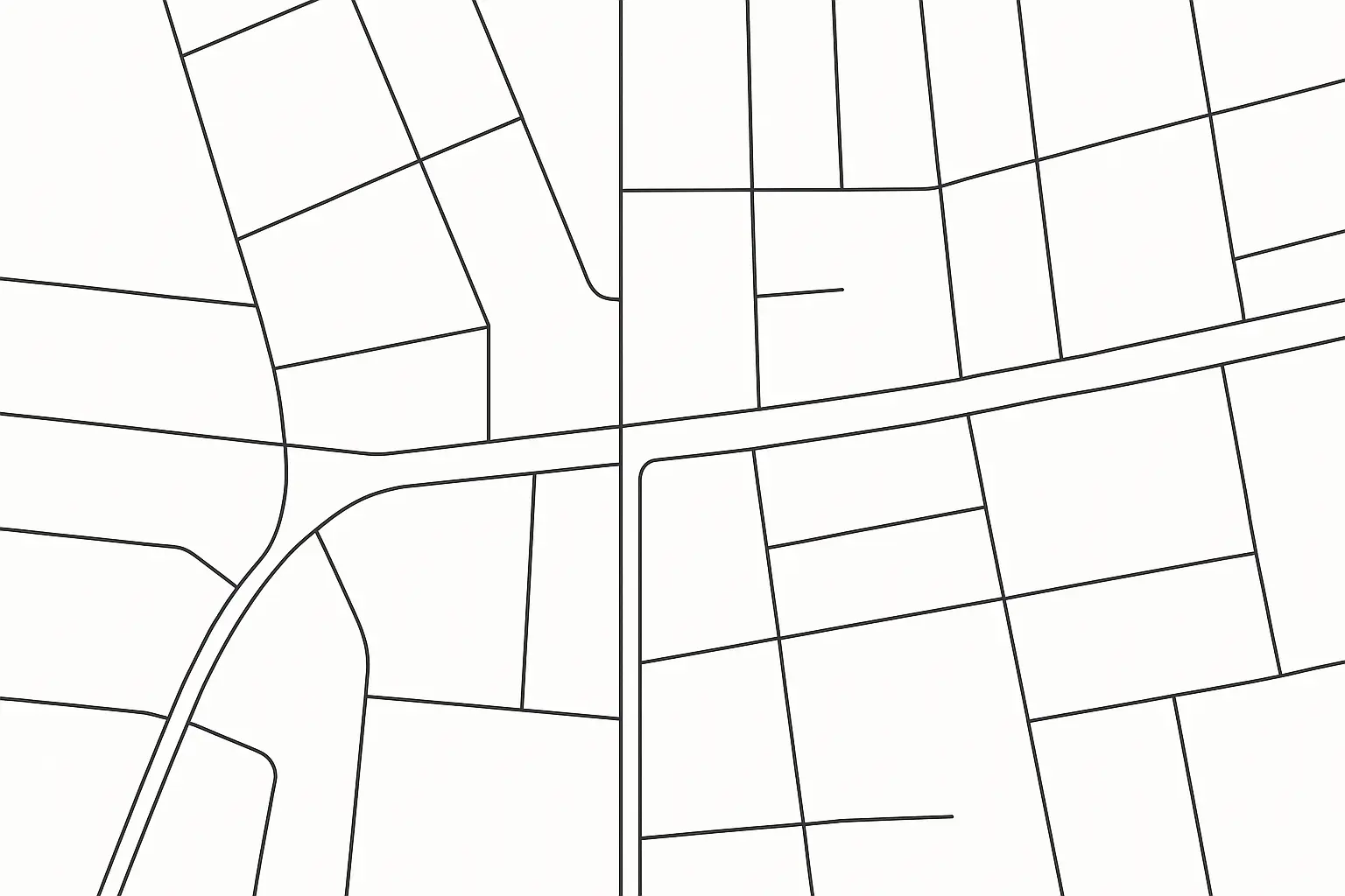 Mapa – dojazd Minimalistyczna mapa okolicy ul. Słowackiego 6 w Czechowicach-Dziedzicach.